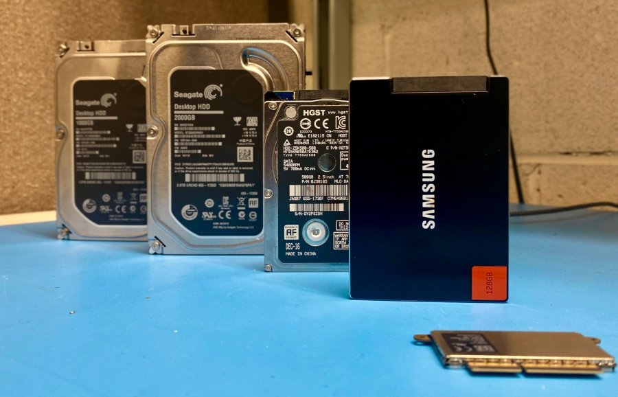 onsite data recovery including hard drive ssd and NVMe ssd.